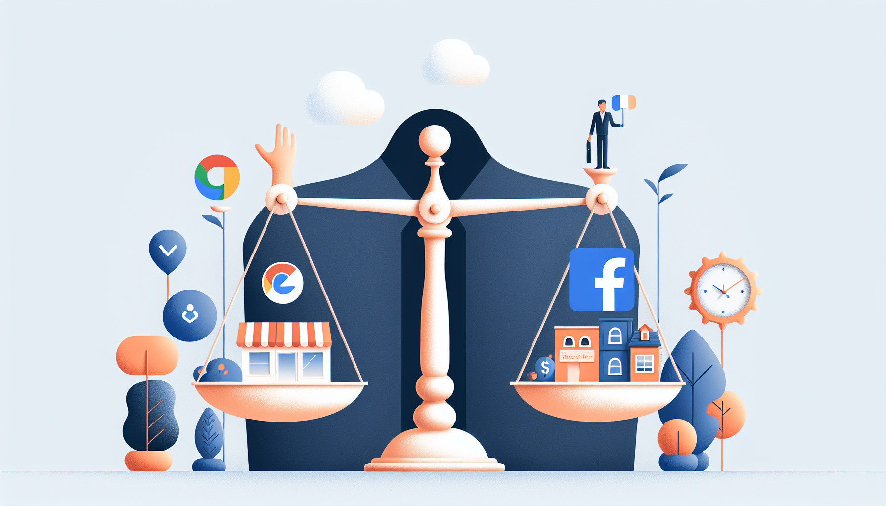Google My Business vs Facebook Business : quel outil choisir pour votre TPE en France